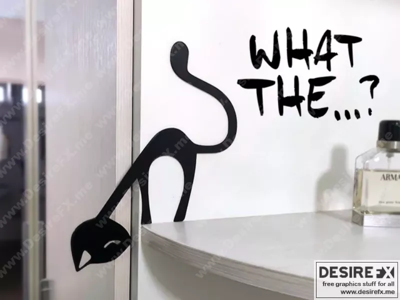 3D打印模型：猫类动漫游戏角色造型|Cat – 3D Print Model STL