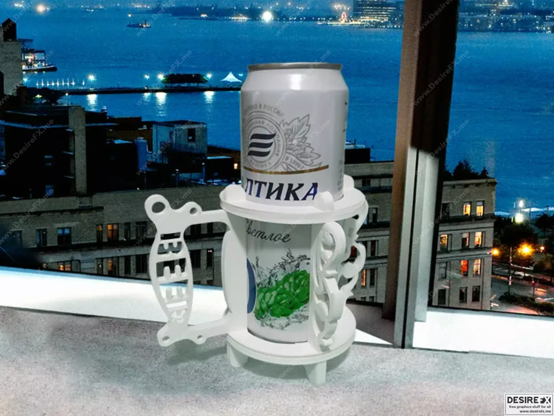 啤酒杯 - 3D打印模型|Beer Mug – 3D Print Model STL