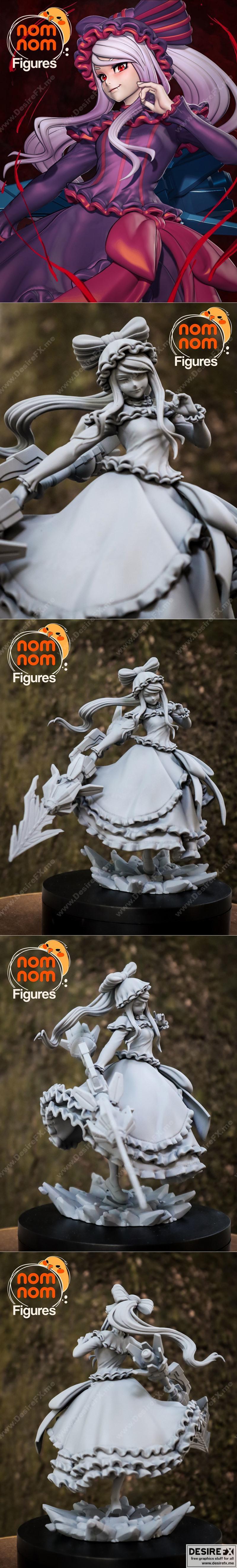 Shalltear血之坠落 3D打印模型|Shalltear Bloodfallen – 3D Print Model STL