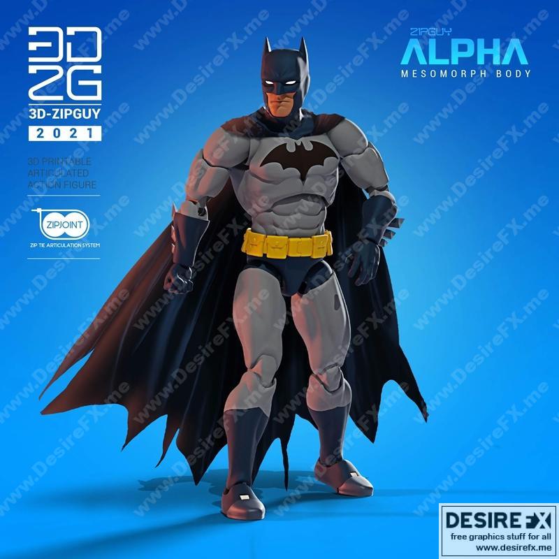蝙蝠侠Hush 3D打印模型|Batman Hush – 3D Print Model STL