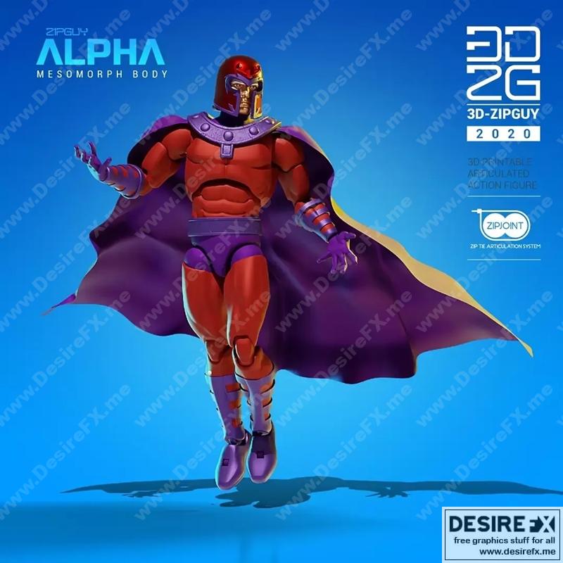 磁力男孩 3D打印模型|Magnet Guy – 3D Print Model STL