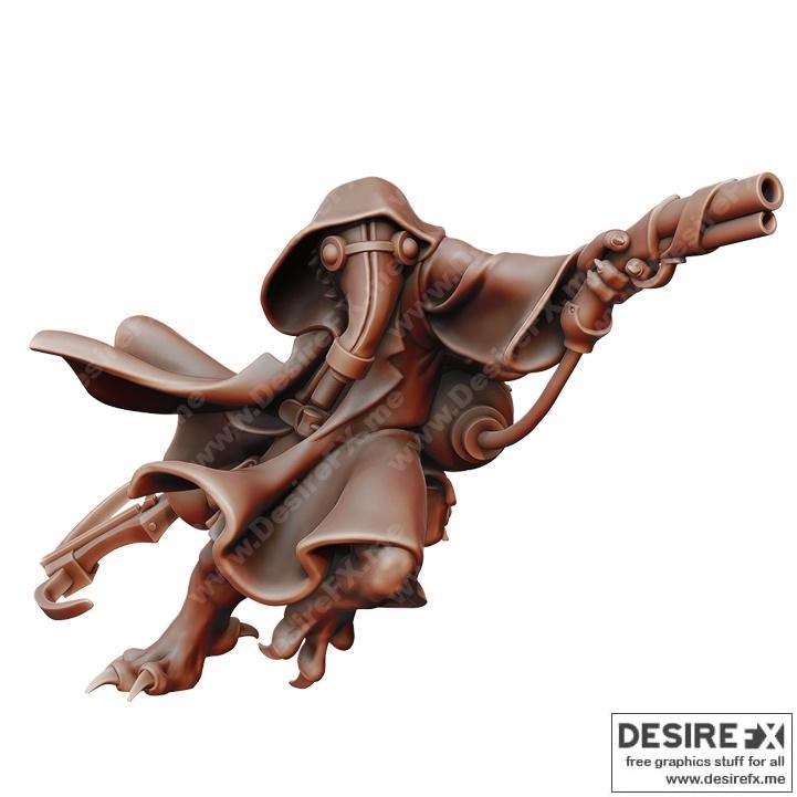 Kenku – 3D打印模型：动漫角色立体造型|Kenku – 3D Print Model STL
