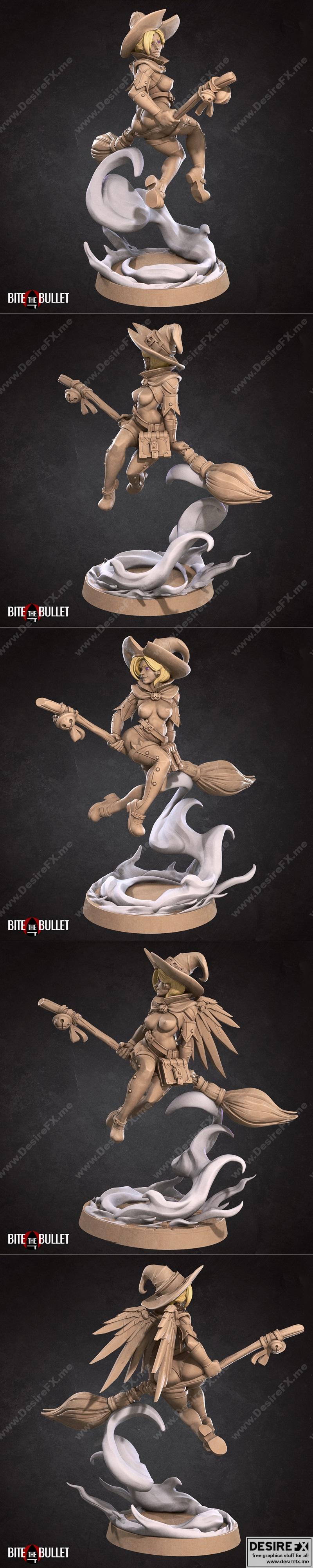 咬子弹——异界九月2022 3D打印模型|Bite the Bullet – Angela the Witch Exotic September 2022 – 3D Print Model STL