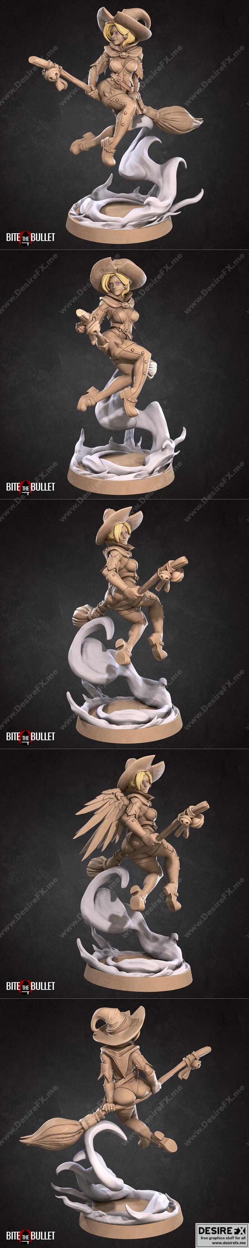 咬子弹——异界九月2022 3D打印模型|Bite the Bullet – Angela the Witch Exotic September 2022 – 3D Print Model STL