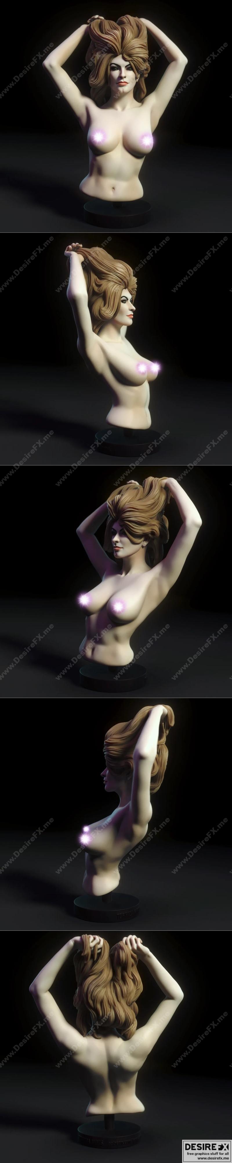 实践爆破4 - 托里达迷你模型 - 3D打印雕塑|Practice Bust 4 – Torrida Minis – 3D Print Model STL
