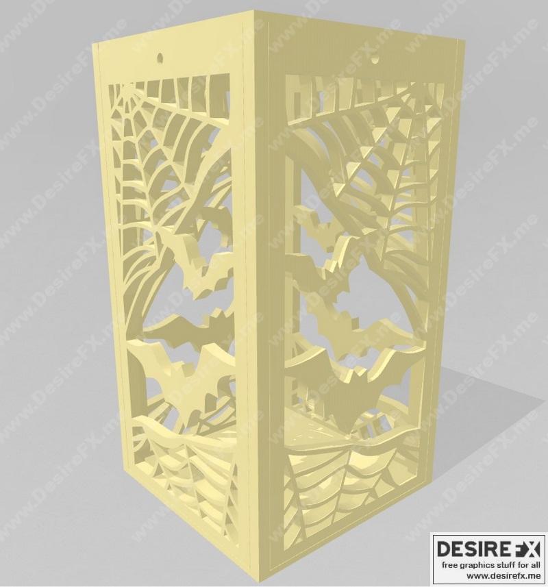 万圣节灯饰 - 3D打印模型|Halloween Lamp – 3D Print Model