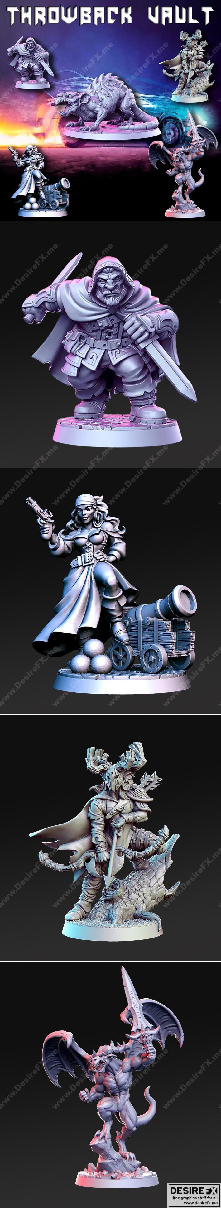 RN Estudio - 2022年回溯收藏 - 3D打印模型STL|RN Estudio – Throwback vault August 2022 – 3D Print Model STL