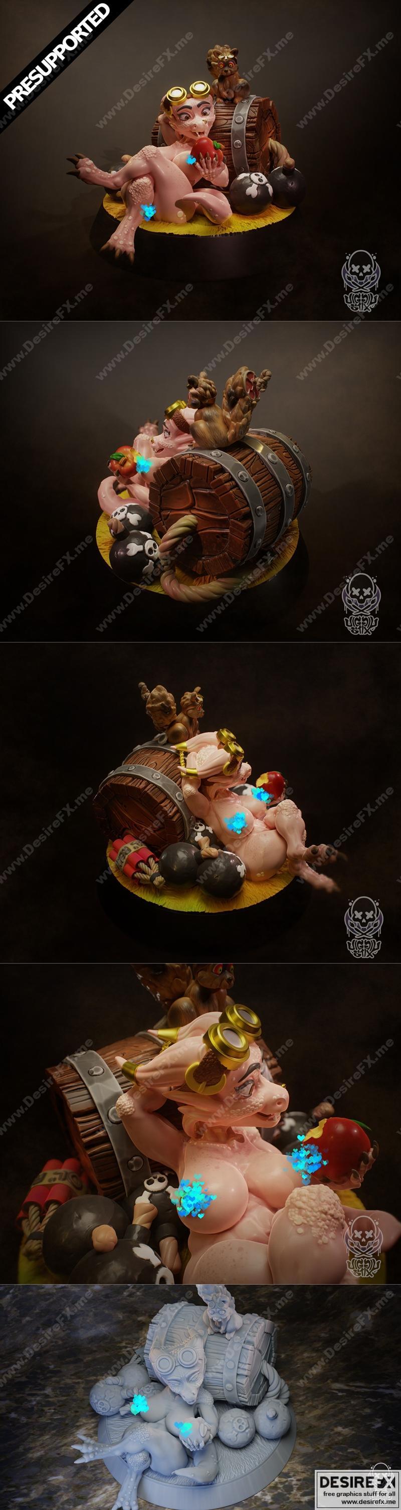 Kobold Sapper 3D打印模型|Kobold Sapper Break Time – 3D Print Model STL