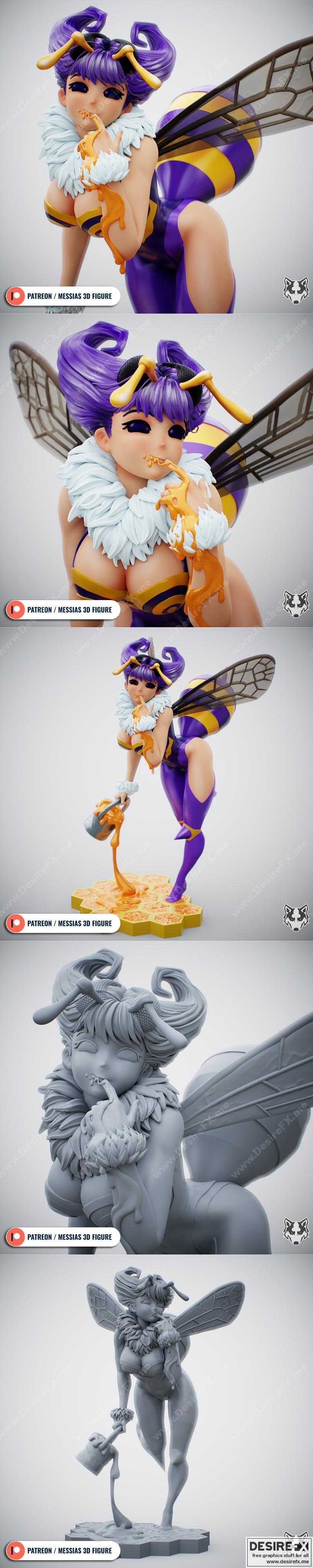 Qbee暗黑猎手系列3D打印模型|Qbee Darkstalkers – 3D Print Model STL