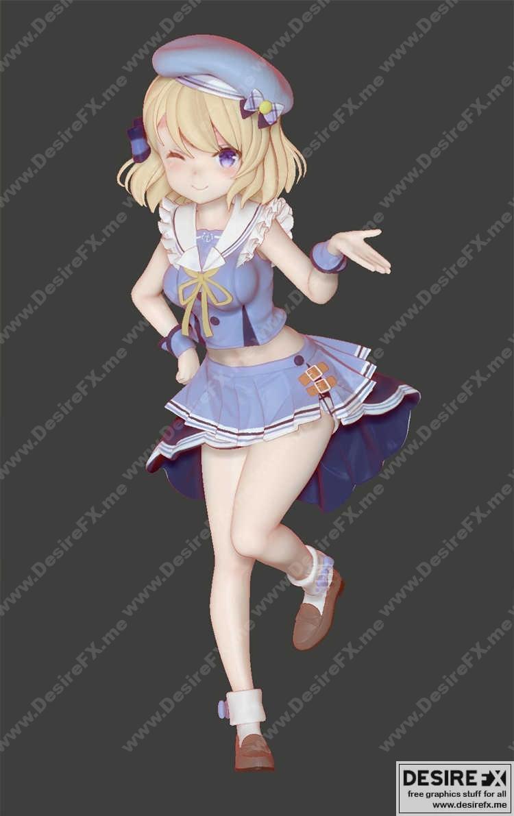 Azure Lane Z23 3D打印模型|Azure Lane Z23 – 3D Print Model STL