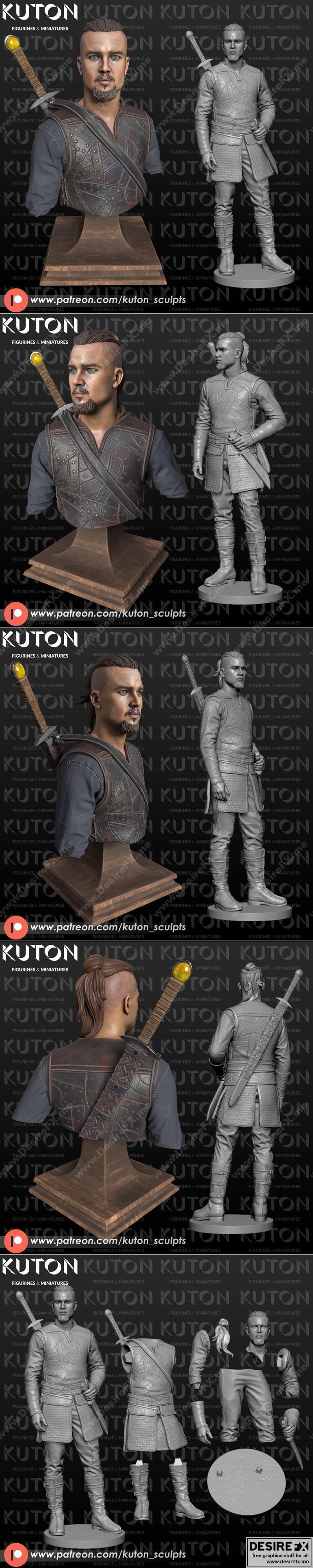 Uhtred 3D打印模型|Uhtred – 3D Print Model STL