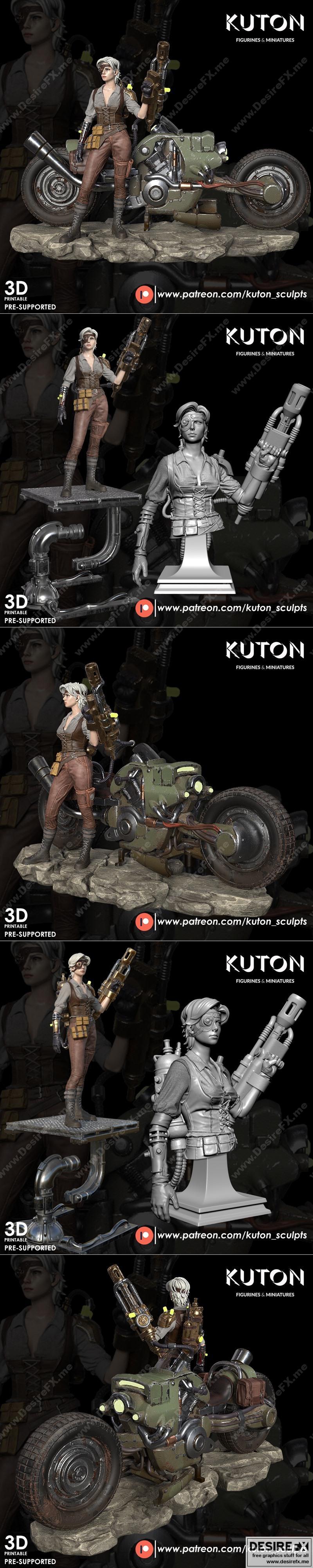 Viola - 3D打印动漫角色模型|Viola – 3D Print Model STL