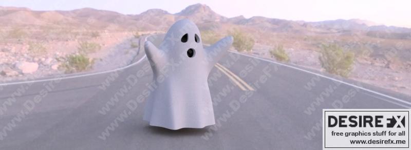 《我的房子里有个幽灵——3D打印模型》|A Ghost In My House – 3D Print Model STL