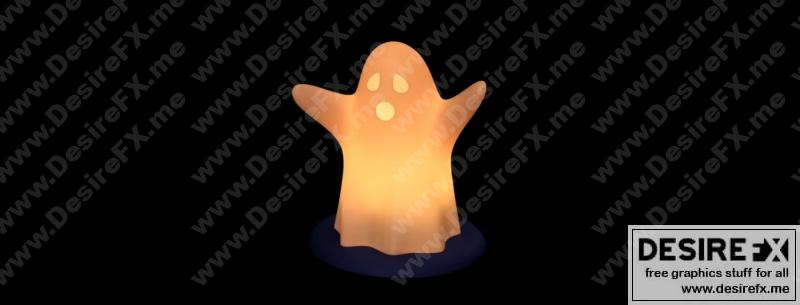 幽灵降临：3D打印模型|There’s A Ghost – 3D Print Model STL