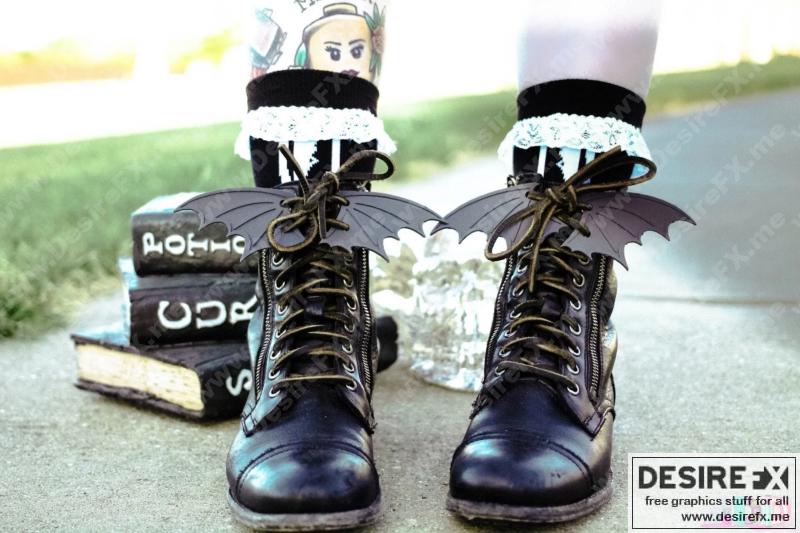 3D打印模型：蝙蝠翼设计|Lace Up – Bat Wings – 3D Print Model STL