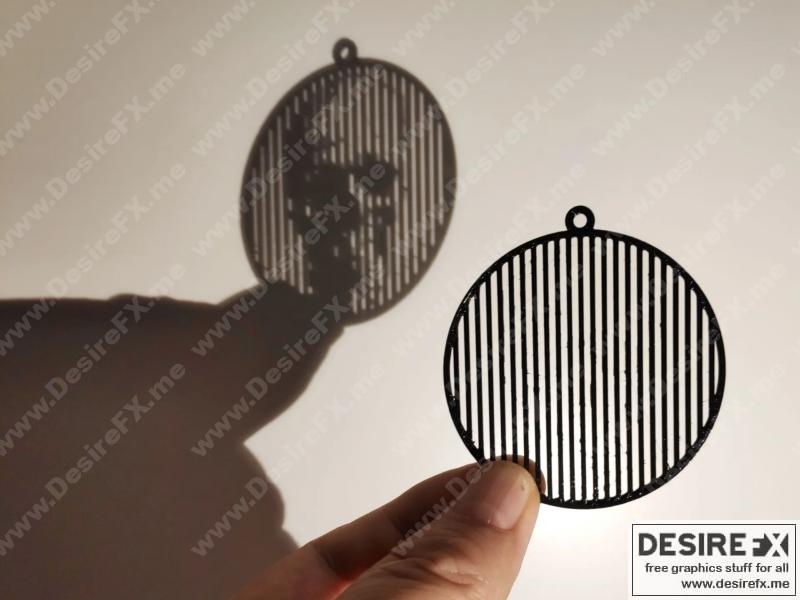 万圣节骷髅幻觉装饰品 3D打印模型|Halloween skull illusion decoration – 3D Print Model STL