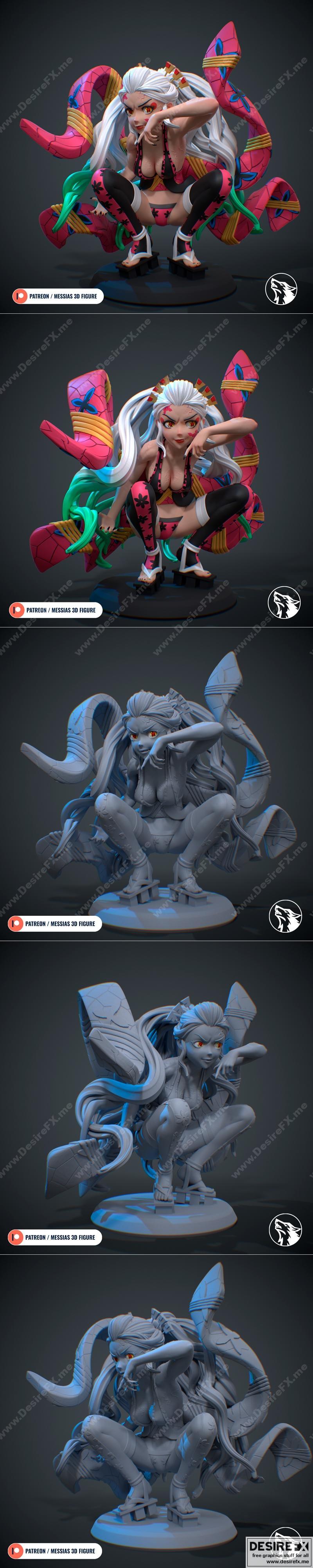 Demon Slayer 3D打印模型 Daki|Daki Demon Slayer – 3D Print Model STL