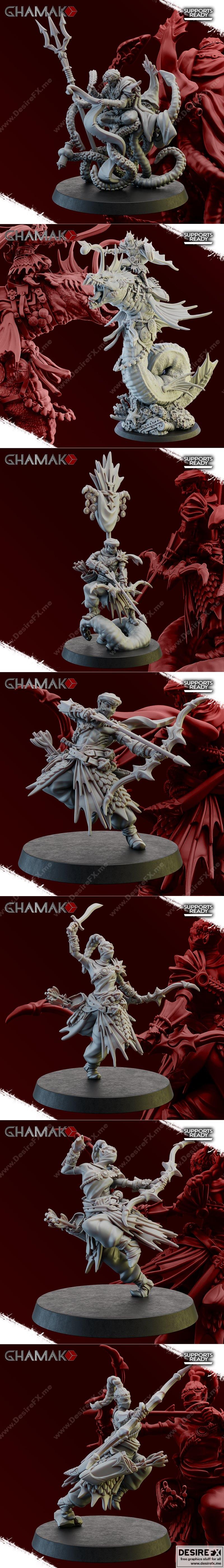 Ghamak幻想世界2022款3D打印模型|Ghamak – Fantasy August 2022 – 3D Print Model STL