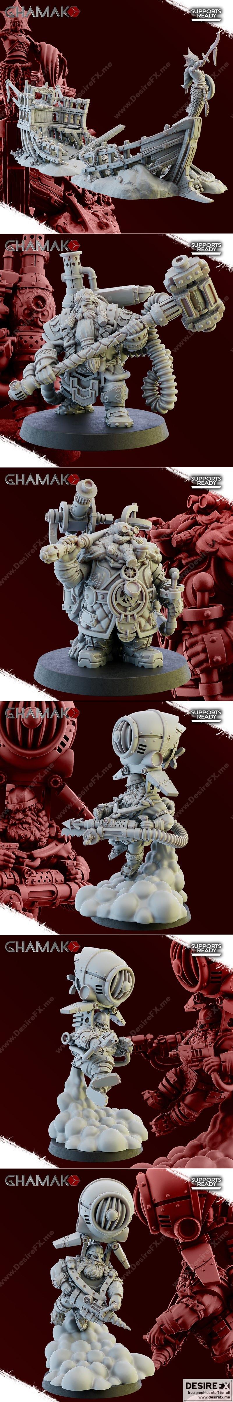 Ghamak幻想世界2022款3D打印模型|Ghamak – Fantasy August 2022 – 3D Print Model STL