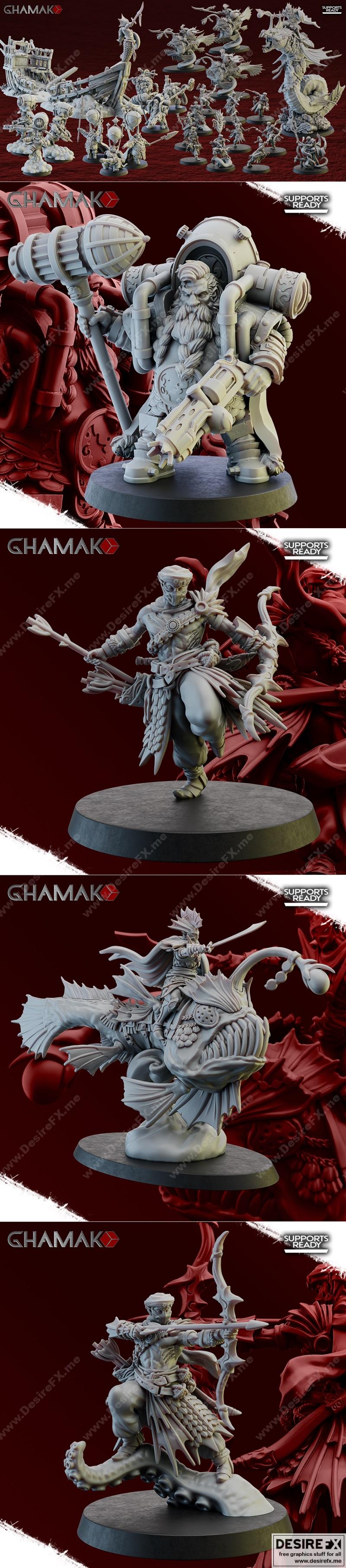 Ghamak幻想世界2022款3D打印模型|Ghamak – Fantasy August 2022 – 3D Print Model STL