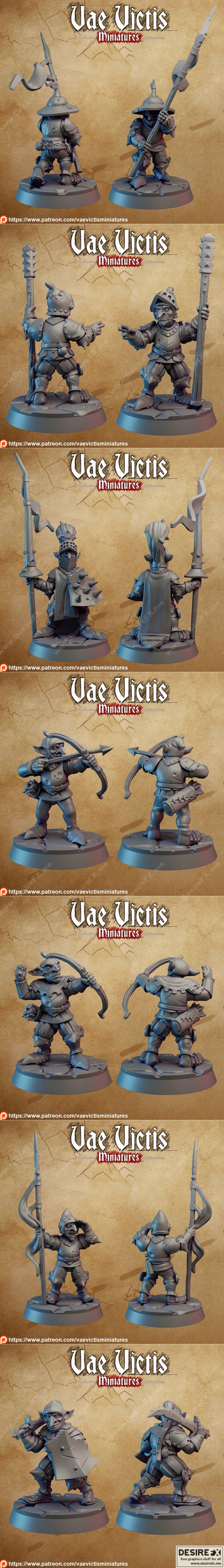 VaE Victis迷你模型十月2022款 3D打印STL|Vae Victis Miniatures October 2022 – 3D Print Model STL