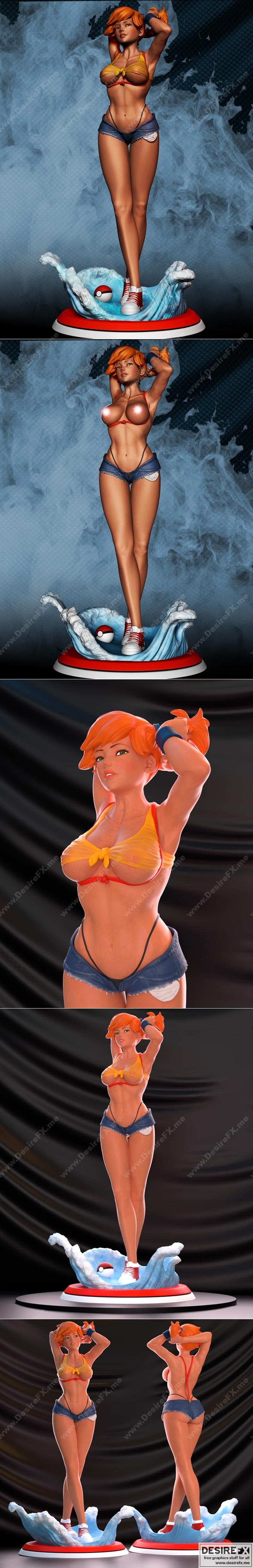 Carlos Silva - Misty - 3D打印模型|Carlos Silva – Misty – 3D Print Model STL