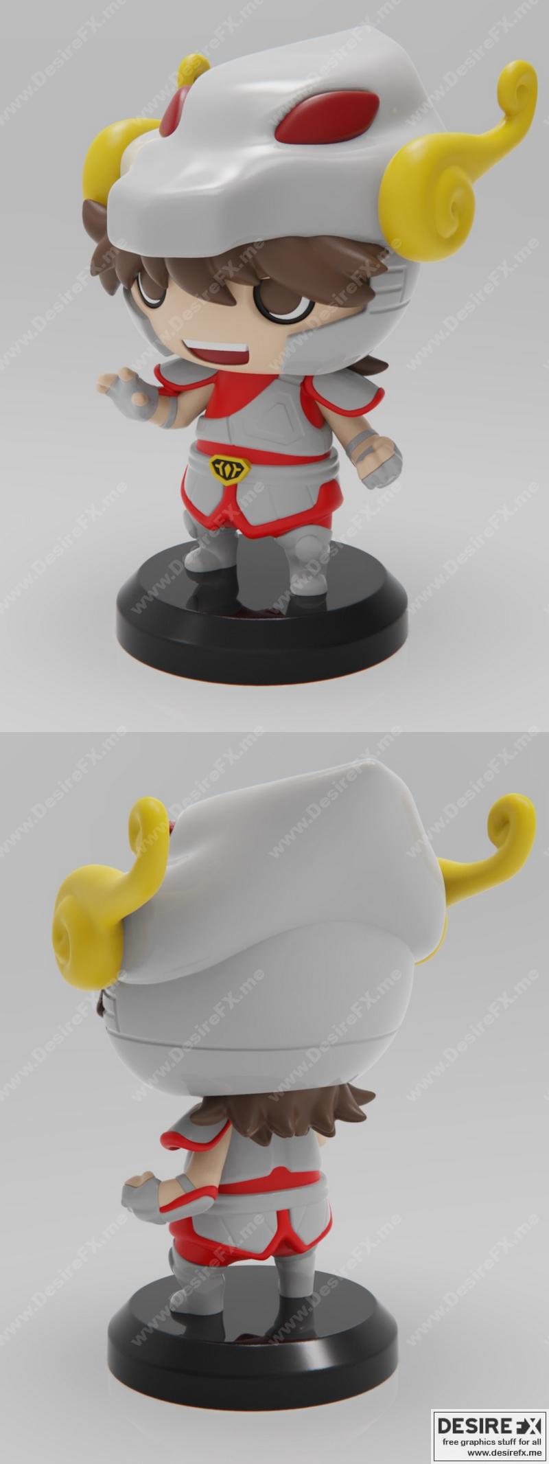 PlaKit 佩加索斯座骑士 3D打印模型|PlaKit – Pegasus – Zodiac Knights