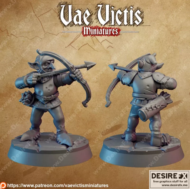 GOBLIN 07 - 3D打印模型：动漫角色立体雕刻件|GOBLIN 07 – 3D Print Model STL