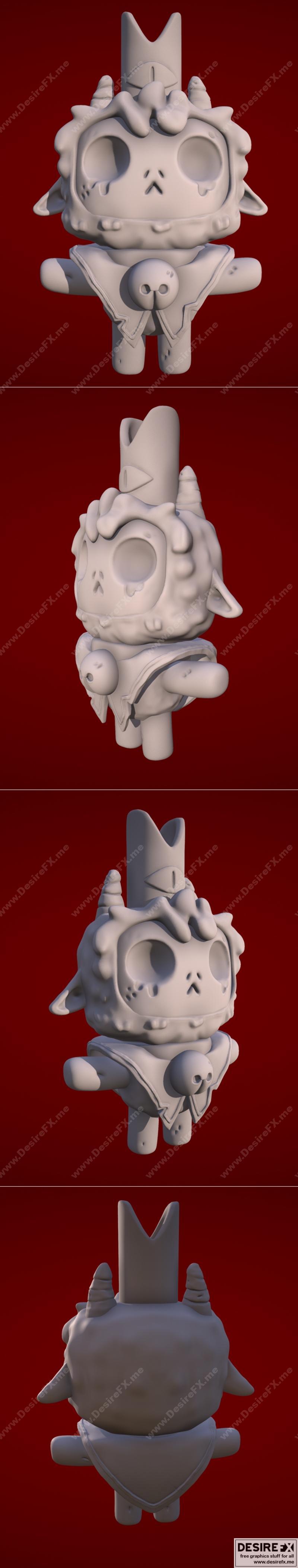 羊群之灵 3D打印模型|Cult Of The Lamb – 3D Print Model STL