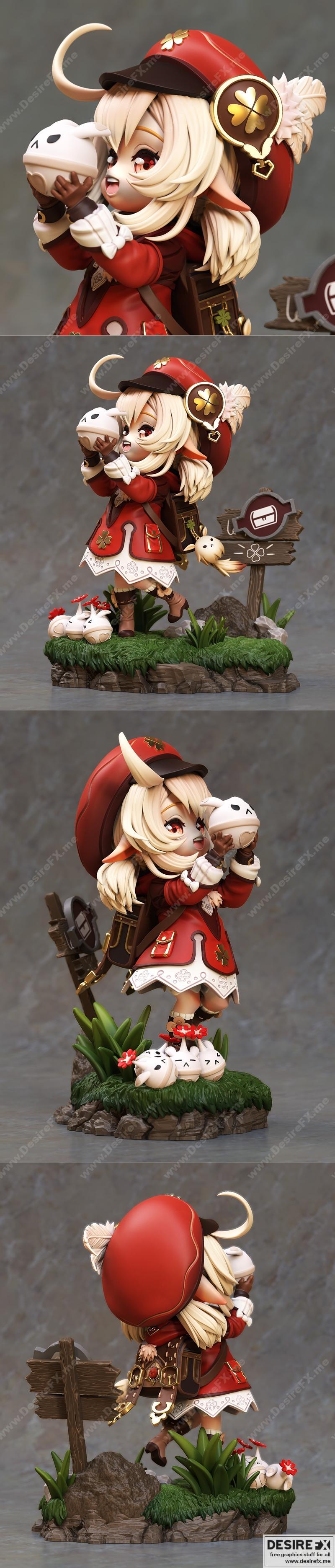 Klee - 3D打印模型 - Chuya工厂|Klee – Chuya Factory – 3D Print Model STL