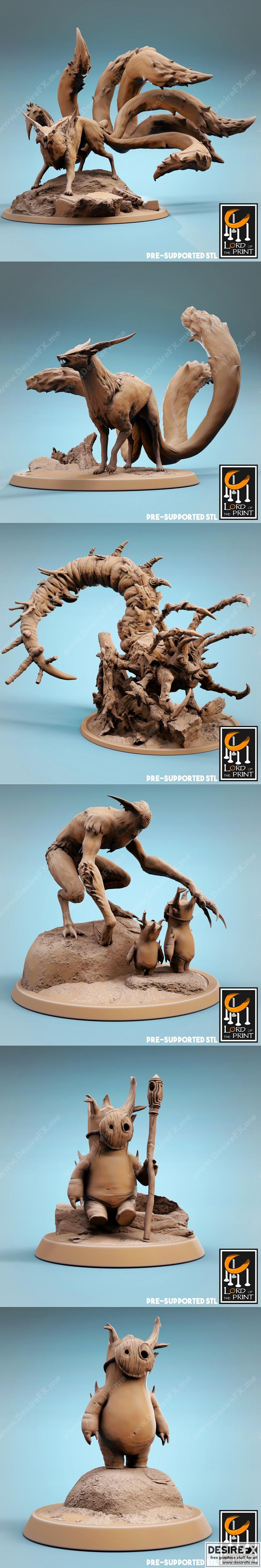 印刷之王——Patreon 2022秋季 3D打印模型 STL|Lord of the Print – Patreon September 2022 – 3D Print Model STL