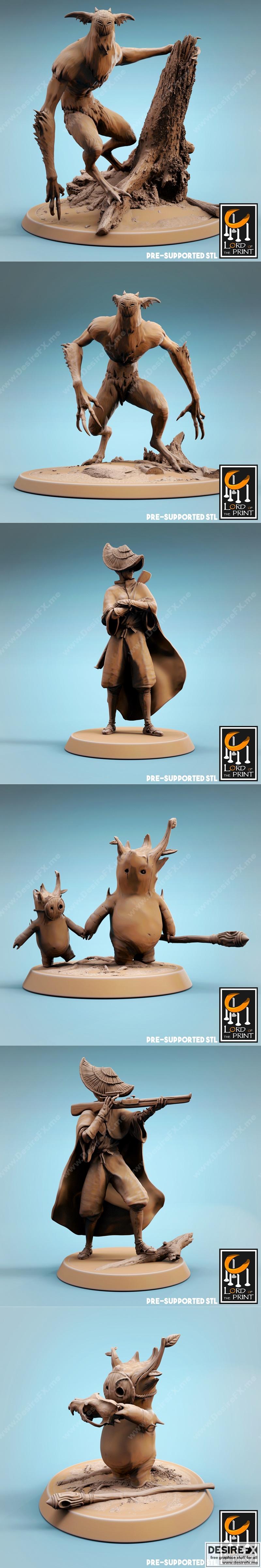 印刷之王——Patreon 2022秋季 3D打印模型 STL|Lord of the Print – Patreon September 2022 – 3D Print Model STL