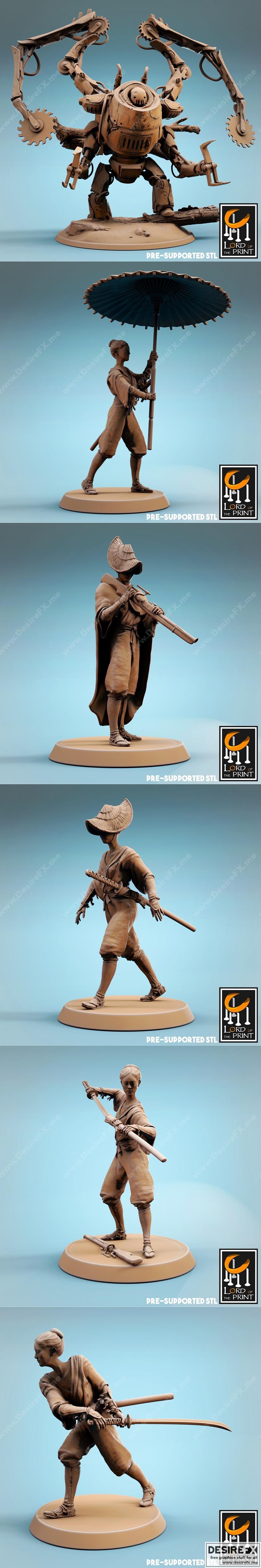印刷之王——Patreon 2022秋季 3D打印模型 STL|Lord of the Print – Patreon September 2022 – 3D Print Model STL