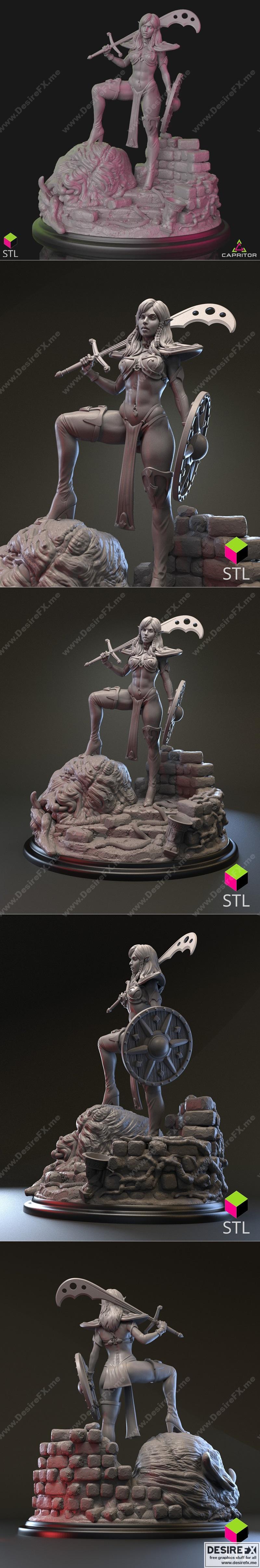 Vala Storm Raven 3D打印模型|Vala Storm Raven – 3D Print Model STL