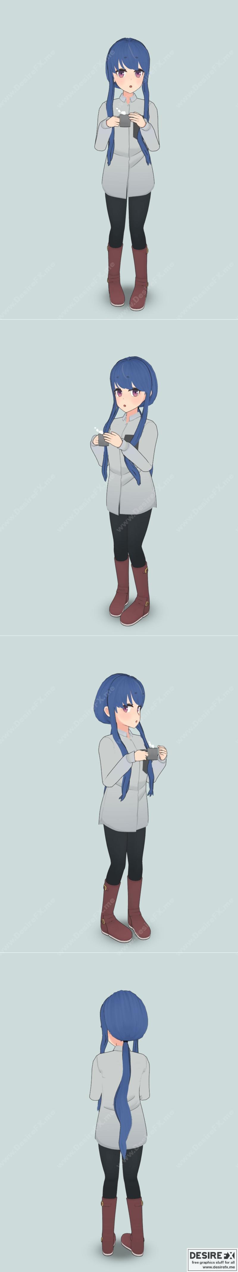 Shima Rin 3D打印模型|Shima Rin – 3D Print Model STL