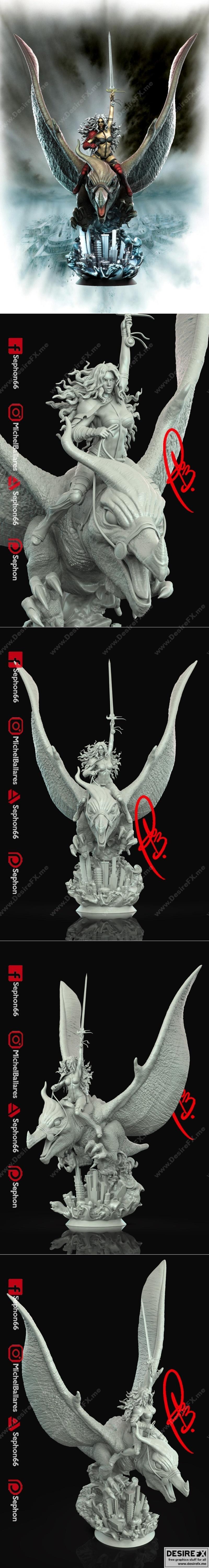 Taarna 3D打印模型|Taarna by Creative Geek MB – 3D Print Model STL