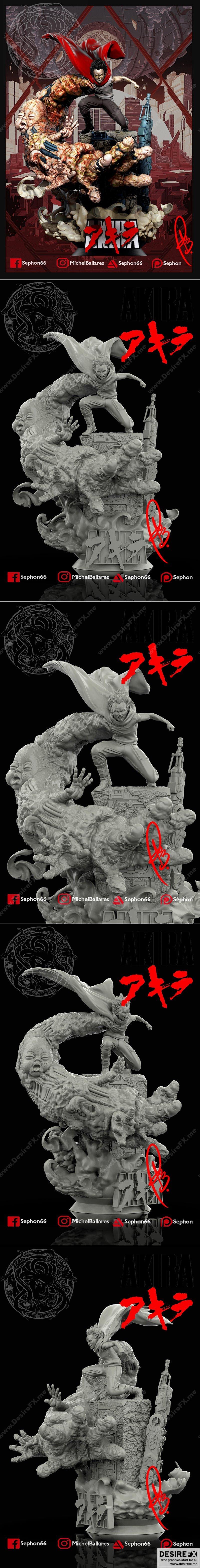 创意怪客出品 《阿卡林》3D打印模型|Tetsuo Shima Akira by Creative Geek MB – 3D Print Model STL