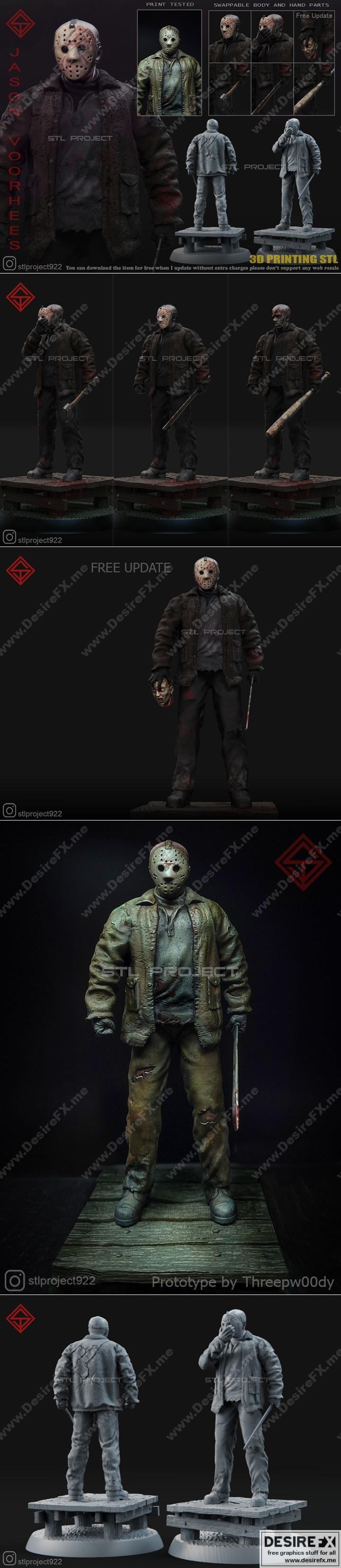Jason - 3D打印模型|Jason – 3D Print Model STL
