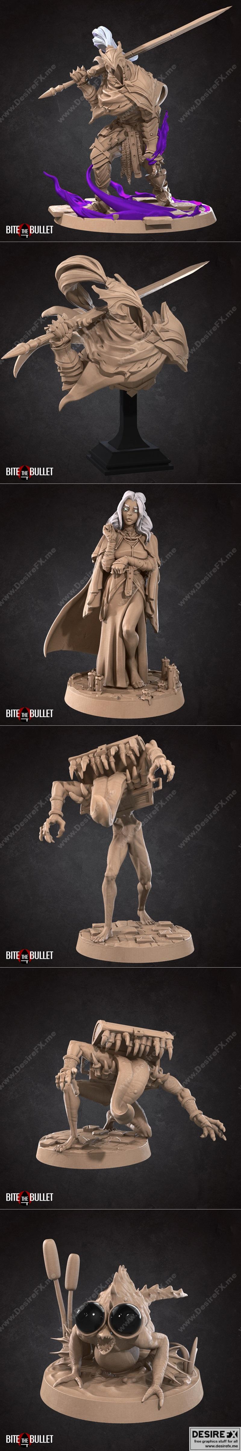 咬下子弹——Bullet Souls 2022 3D打印模型|Bite the Bullet – Bullet Souls August 2022 – 3D Print Model STL