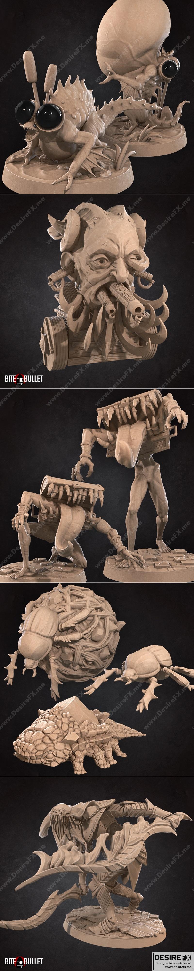 咬下子弹——Bullet Souls 2022 3D打印模型|Bite the Bullet – Bullet Souls August 2022 – 3D Print Model STL