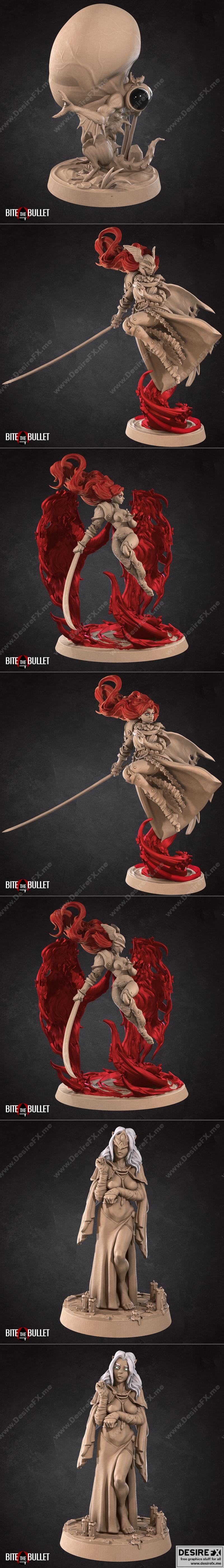 咬下子弹——Bullet Souls 2022 3D打印模型|Bite the Bullet – Bullet Souls August 2022 – 3D Print Model STL