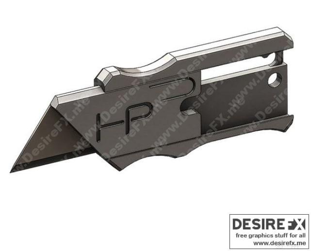 Talon工具刀 3D打印模型|Talon Utility Knife – 3D Print Model STL