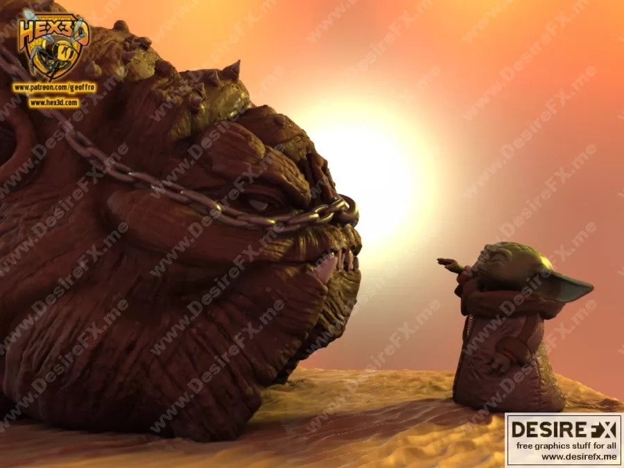 Hex3D - 格兰科 3D打印模型|Hex3D – Grancor (FIXED) – 3D Print Model STL