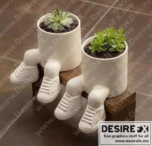 3D打印花盆模型|Flower pot – 3D Print Model STL