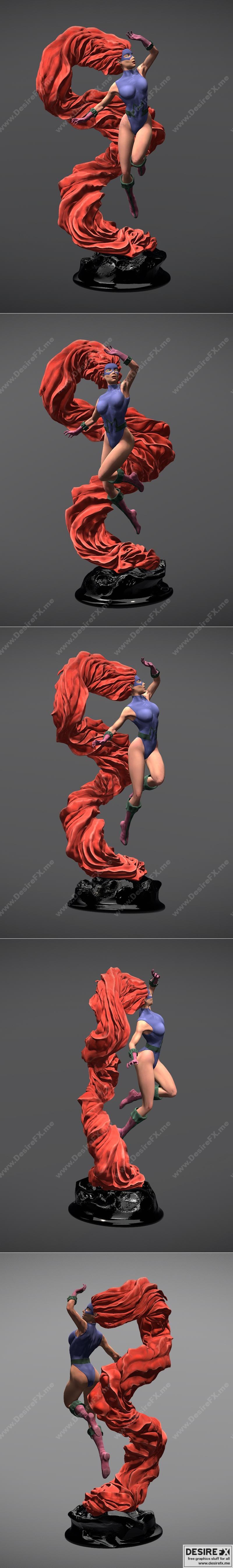 冥界巨人 3D打印模型|Medusa Inhumans – 3D Print Model STL