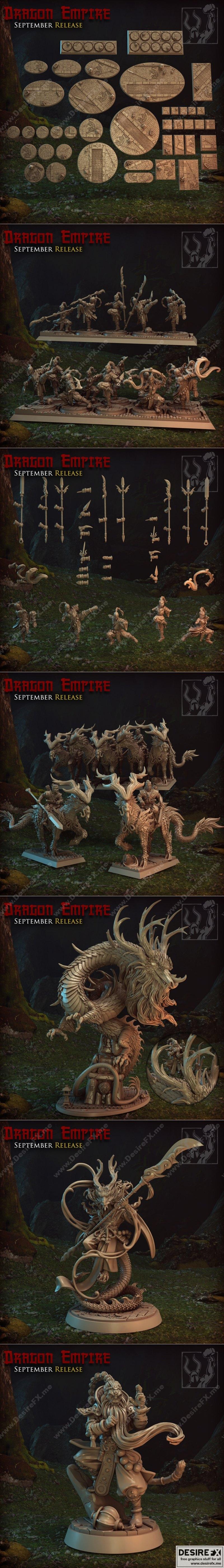 泰坦熔炉龙帝国 3D打印模型 STL|Titan Forge Dragon Empire 3 September 2022 – 3D Print Model STL
