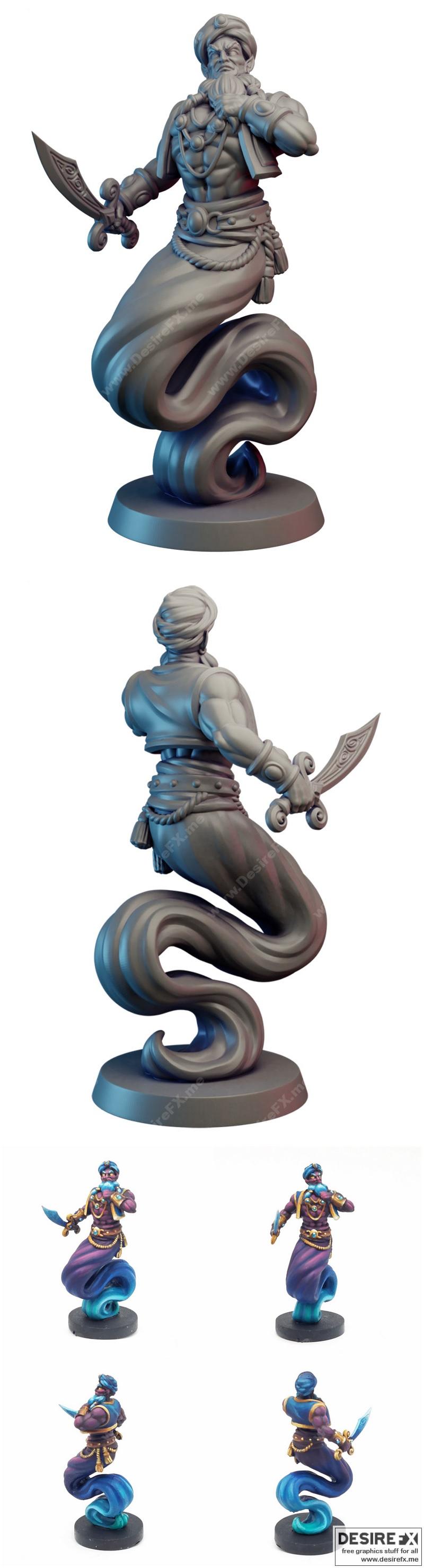 瓦尔维特 3D打印模型|Vae Victis – Djinn – 3D Print Model