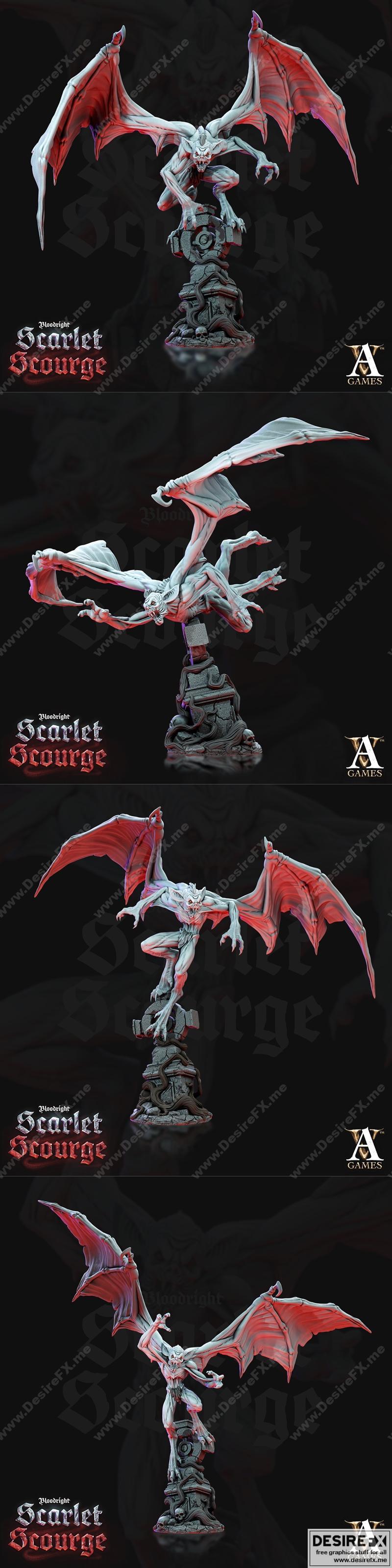 Archvillain Games - 血色鬼魂 - 3D打印模型|Archvillain Games – Sanguinite Ghouls – 3D Print Model STL