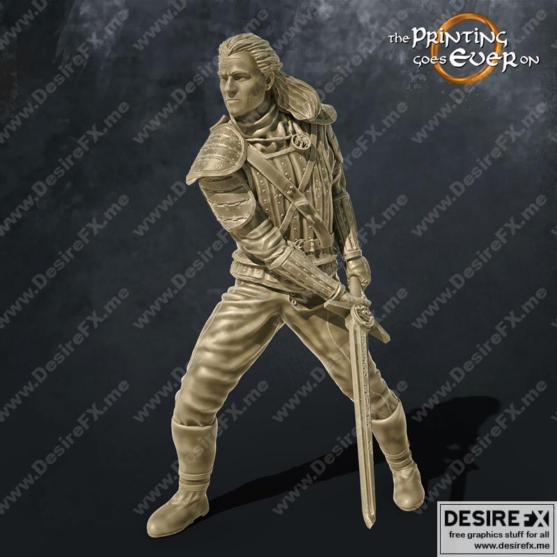 《巫师Netflix 3D打印模型》|The Witcher Netflix – 3D Print Model STL