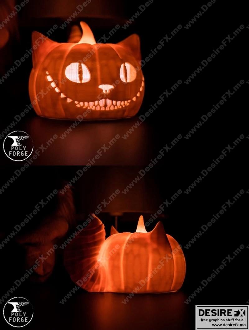 奇什尔南瓜 - 3D打印模型|Cheshire Pumpkin – 3D Print Model STL
